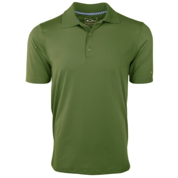 Drake Men's Performance Short Sleeve Stretch Polo - S - Picture 1 of 6